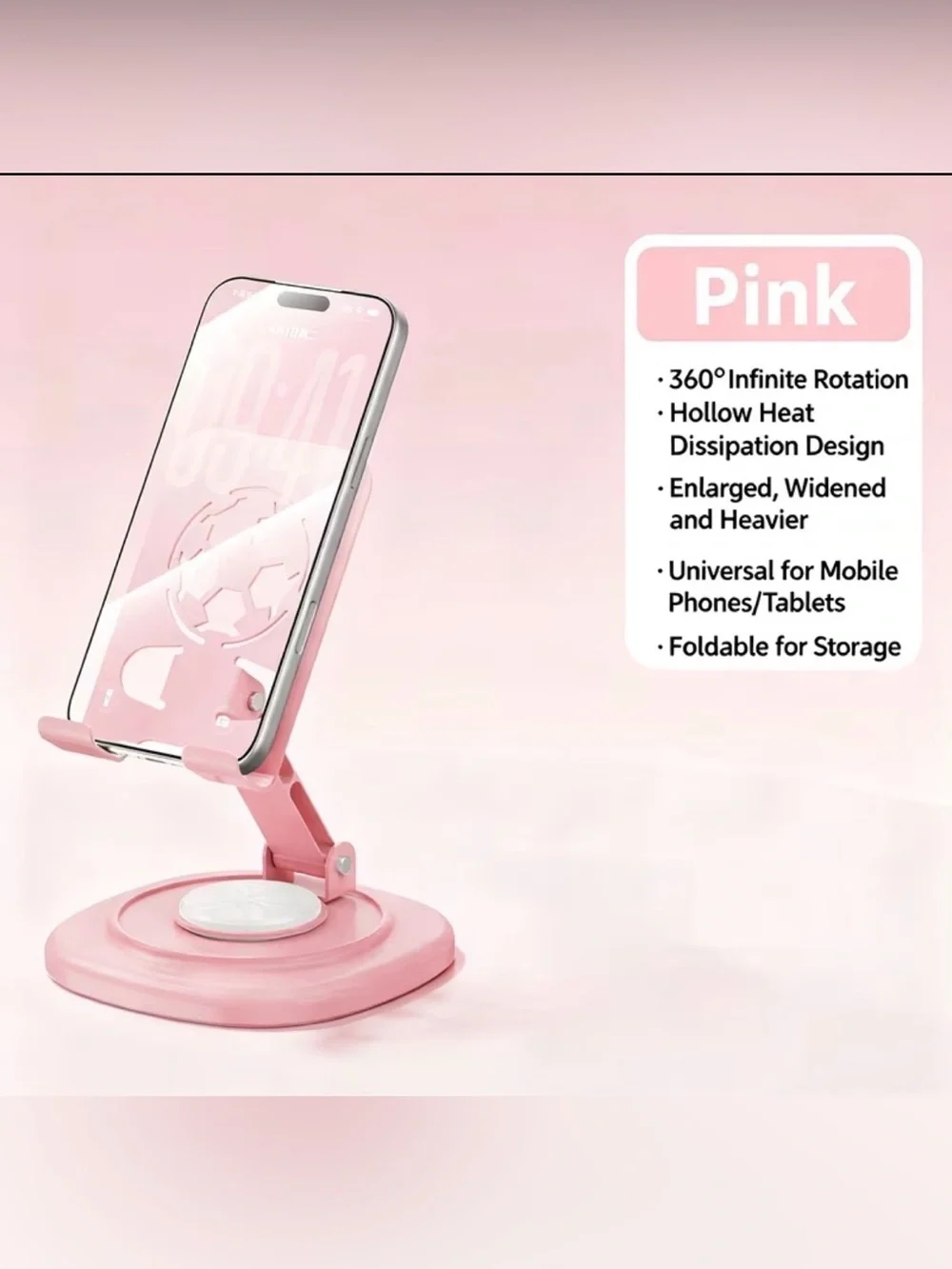 Adjustable Foldable Phone Stand - Picture 3 of 9